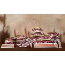 Metalowy Model 3D - Pałac Epang